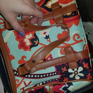 Spartina bag and matching wallet